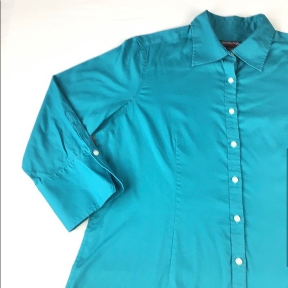 Kirkland Women’s Shirt Button Down Size L - Picture 4 of 8